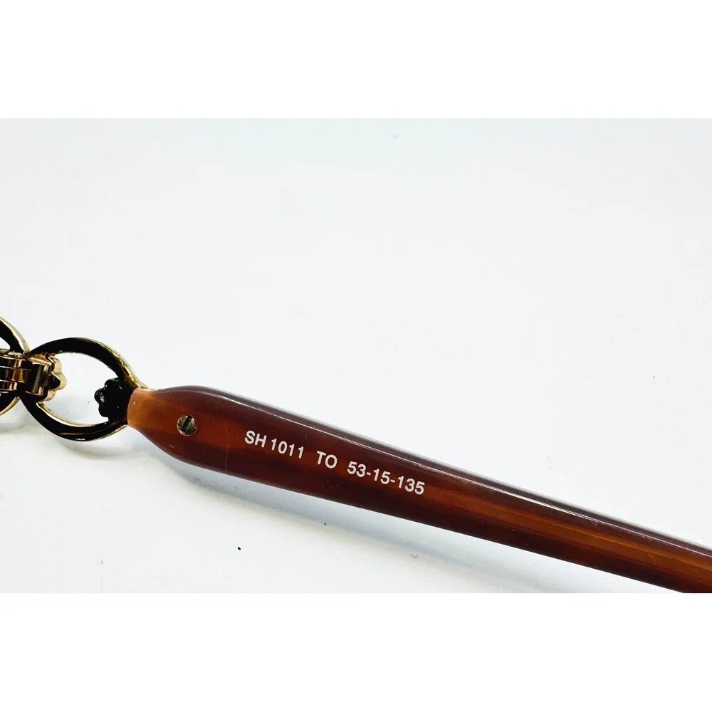 South Hampton Eyeglasses Womens Brown Tortoise SH 1011 TO 53-15-135